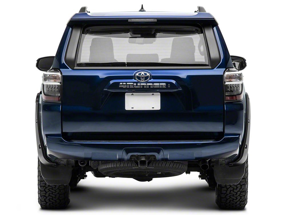 RedRock Pocket Style Fender Flares; Matte Black (14-24 4Runner)