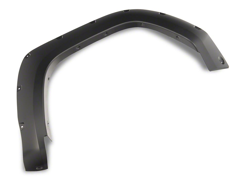 RedRock Pocket Style Fender Flares; Matte Black (14-24 4Runner)