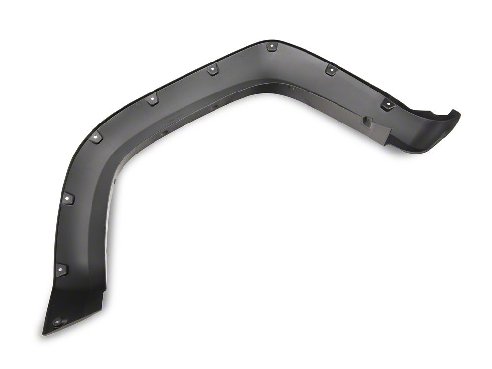 RedRock Pocket Style Fender Flares; Matte Black (14-24 4Runner)