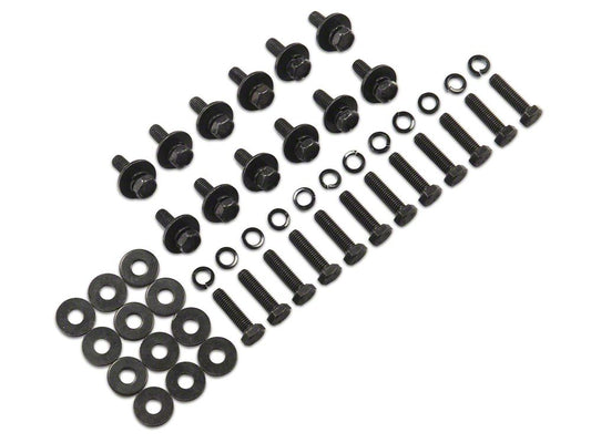 RedRock Replacement Side Step Bar Hardware Kit for TR14361 Only (10-24 4Runner, Excluding Limited, Nightshade, TRD Sport & 10-13 SR5)