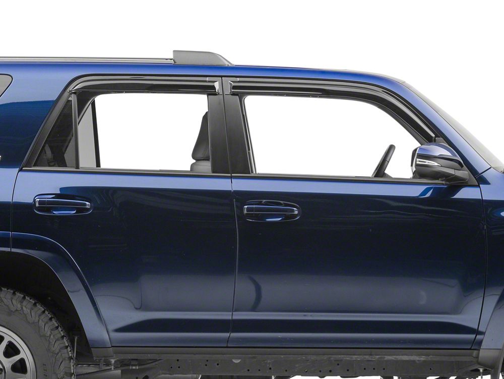 RedRock Rain Deflectors; Front and Rear (10-24 4Runner)