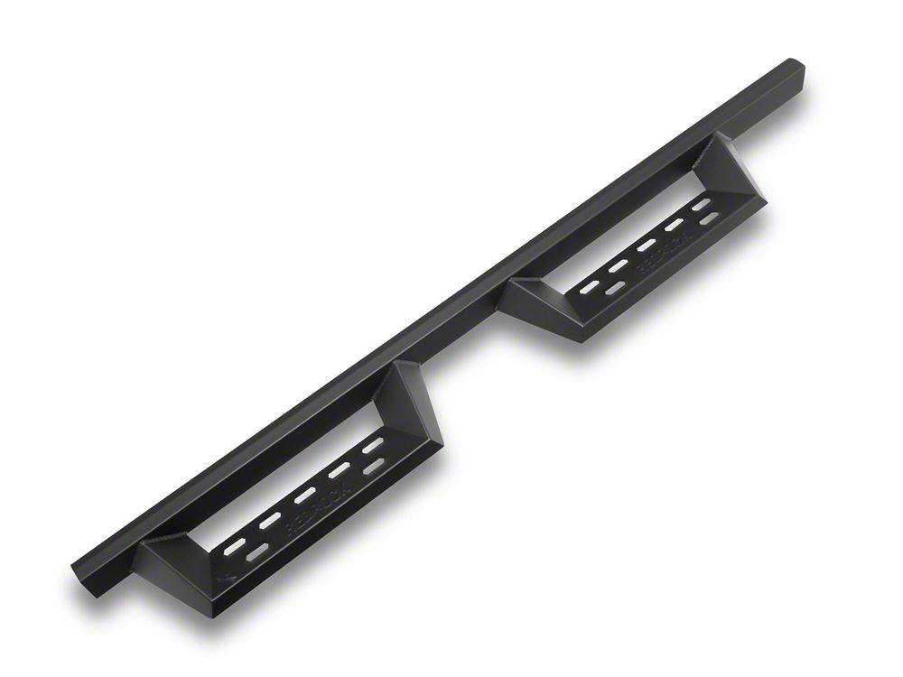 RedRock 4-Inch Drop TC1 Running Boards; Textured Black (10-24 4Runner, Excluding Limited, Nightshade, TRD Sport & 10-13 SR5)