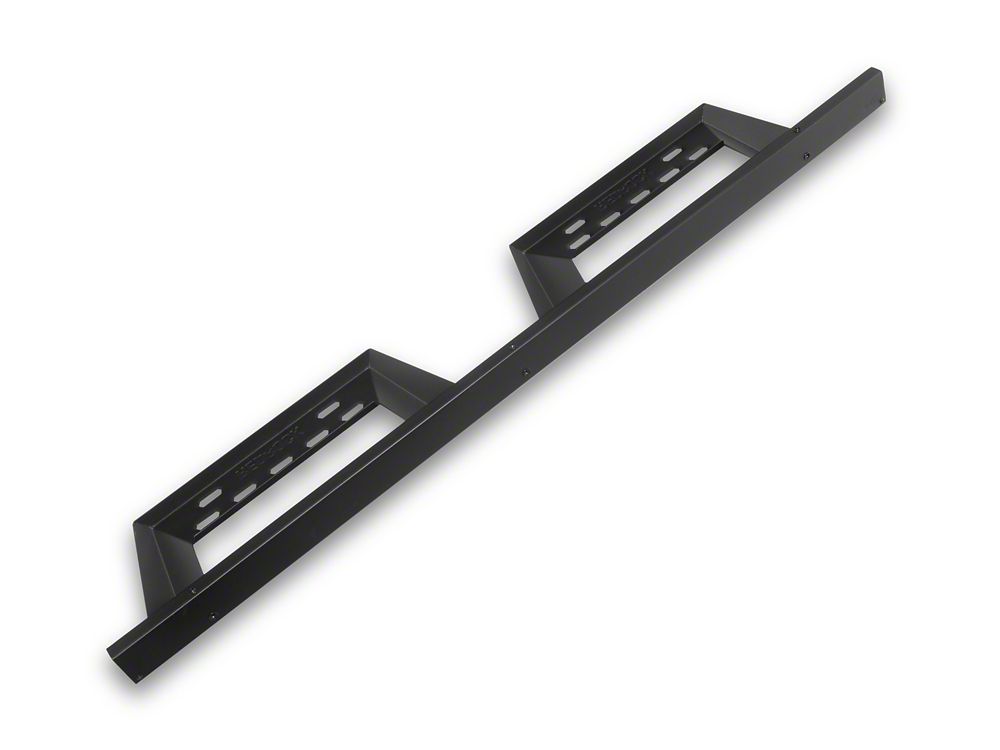 RedRock 4-Inch Drop TC1 Running Boards; Textured Black (10-24 4Runner, Excluding Limited, Nightshade, TRD Sport & 10-13 SR5)