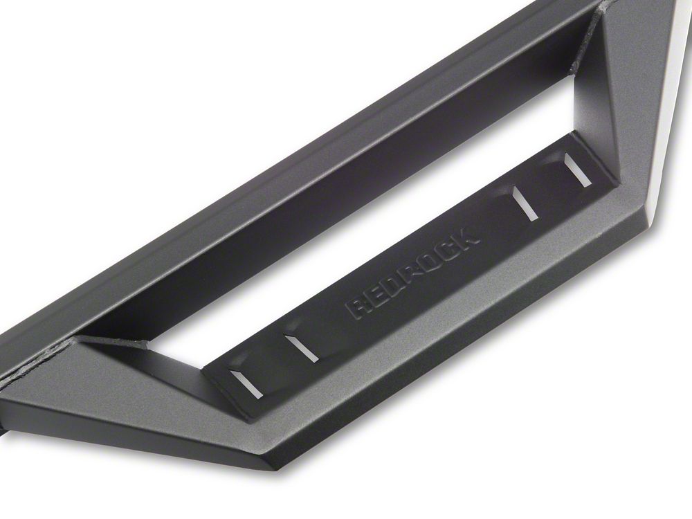 RedRock TC2 Drop Step Running Boards; Textured Black (10-24 4Runner, Excluding Limited, Nightshade, TRD Sport & 10-13 SR5)