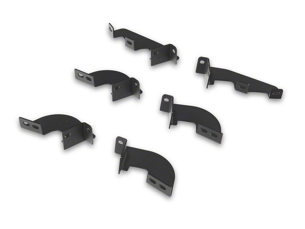 RedRock TC2 Drop Step Running Boards; Textured Black (10-24 4Runner, Excluding Limited, Nightshade, TRD Sport & 10-13 SR5)