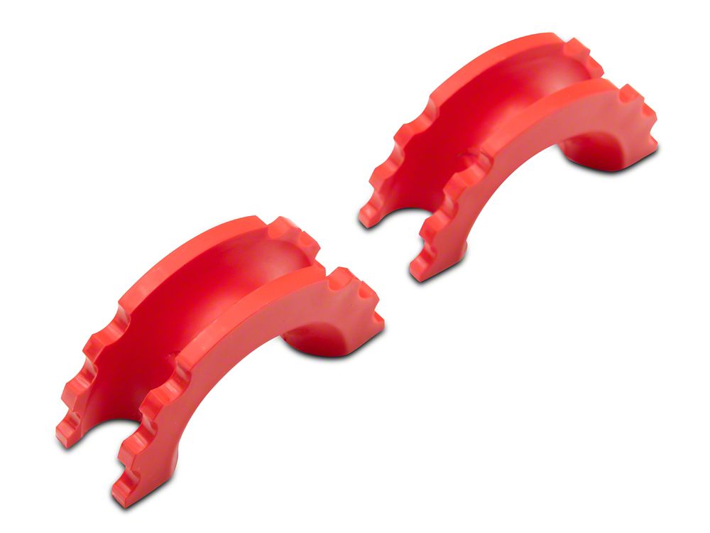 RedRock 3/4-Inch D-Ring Shackle Isolators; Red