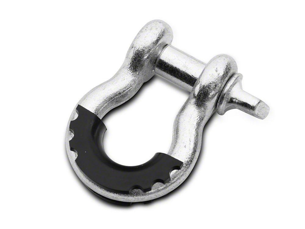 RedRock 3/4-Inch D-Ring Shackle with Isolator; Natural