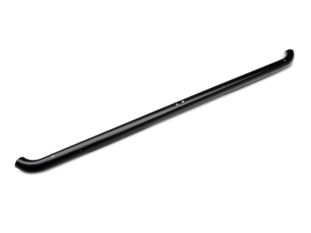 RedRock 3-Inch Side Step Bars; Black (05-23 Tacoma Double Cab)