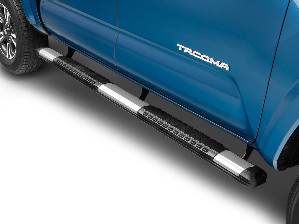 RedRock 5-Inch Aluminum Side Step Bars (05-23 Tacoma Double Cab)