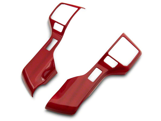 RedRock Steering Wheel Trim; Red (16-23 Tacoma)