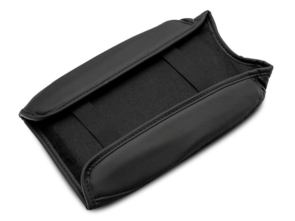 RedRock Console Arm Rest Cushion; Black (16-19 Tacoma)