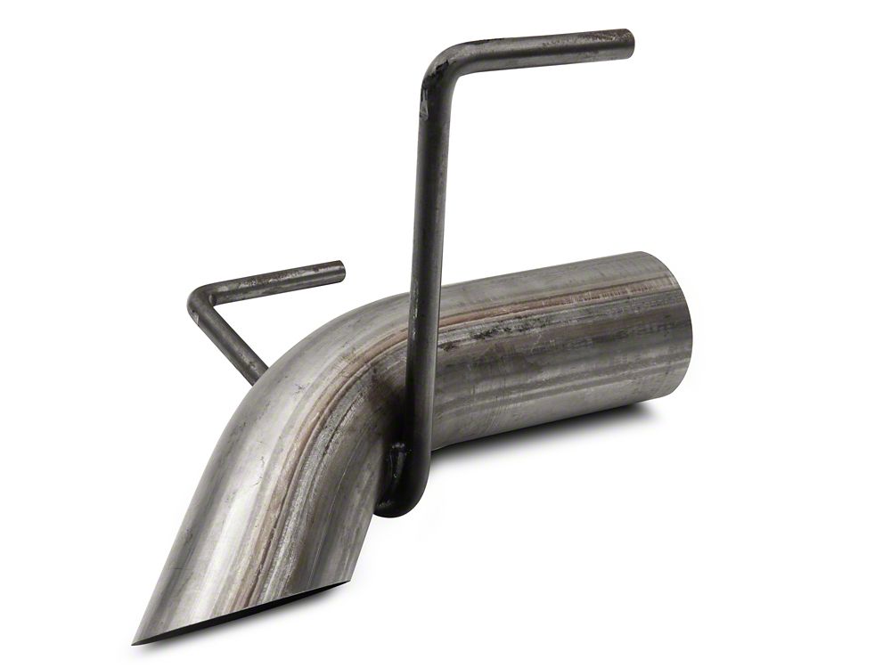 RedRock Stainless Steel Single Exhaust System; Turn Down (16-23 3.5L Tacoma)