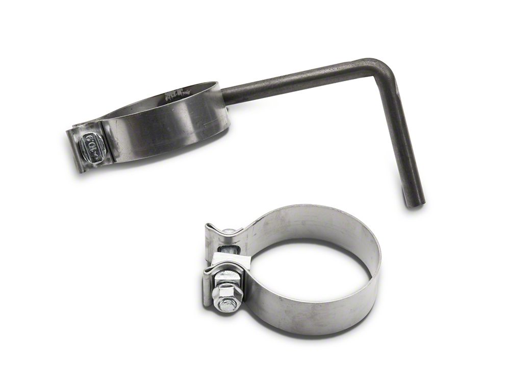 RedRock Stainless Steel Single Exhaust System; Turn Down (16-23 3.5L Tacoma)