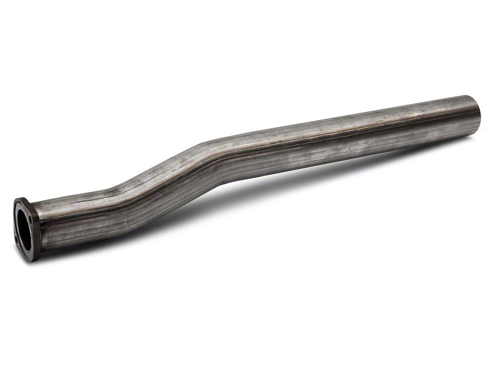 RedRock Stainless Steel Single Exhaust System with Polished Tip; Side Exit (16-23 3.5L Tacoma)