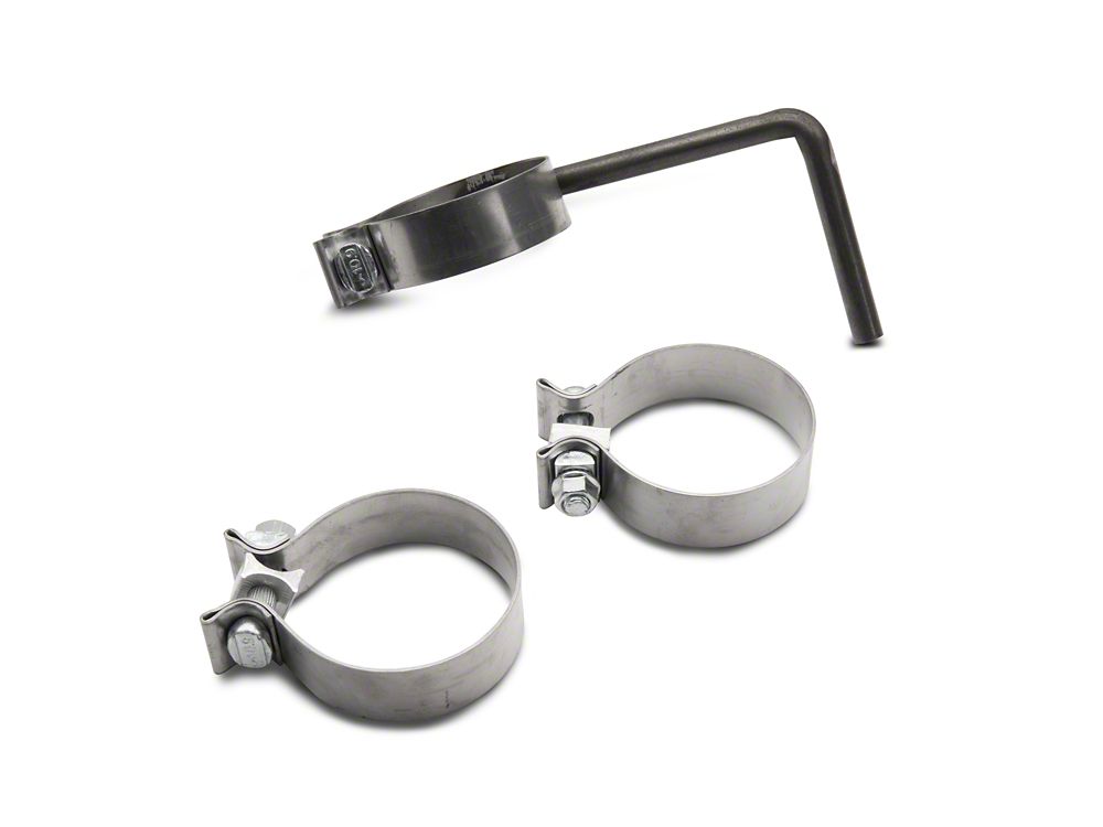RedRock Stainless Steel Single Exhaust System with Black Tip; Side Exit (16-23 3.5L Tacoma)