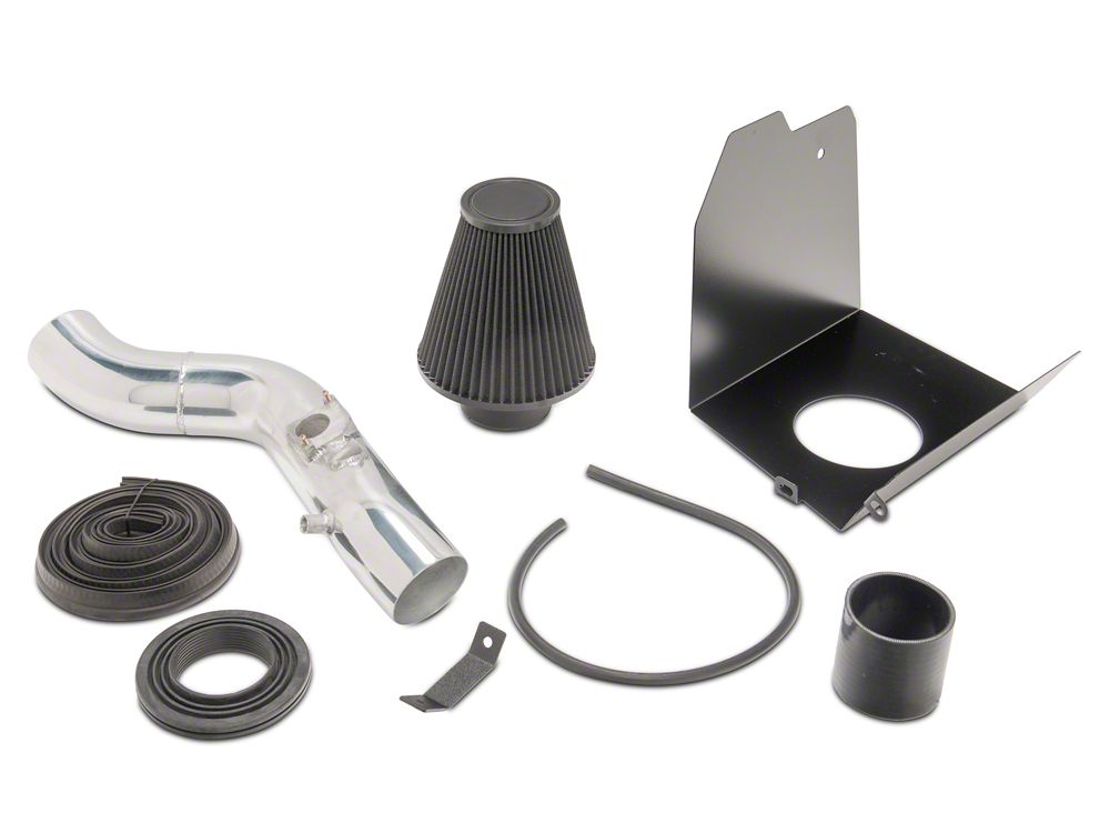 RedRock Cold Air Intake; Polished (05-11 4.0L Tacoma)
