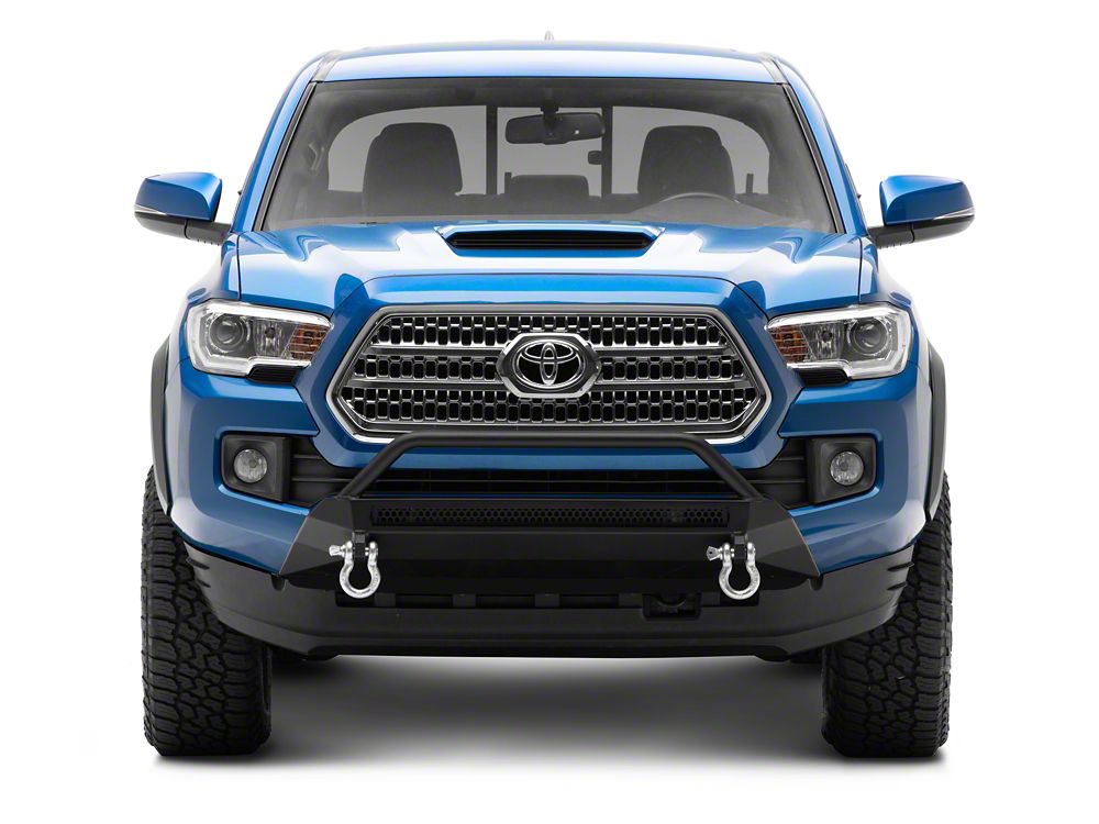 RedRock Stubby Front Bumper with Over-Rider Hoop (16-23 Tacoma)