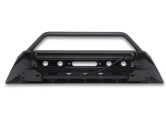 RedRock Stubby Winch Mount Front Bumper with LED Light Bar (16-23 Tacoma)