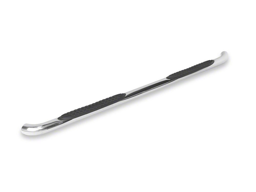 RedRock 3-Inch Side Step Bars; 304 Stainless Steel (24-25 Tacoma Double Cab)