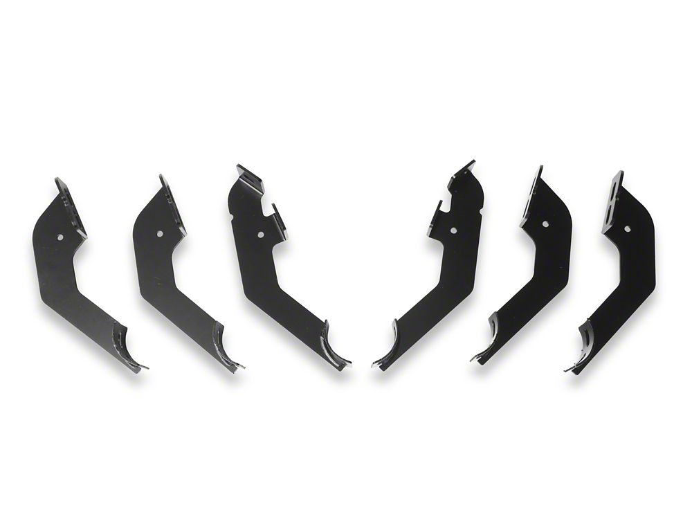 RedRock 3-Inch Side Step Bars; 304 Stainless Steel (24-25 Tacoma Double Cab)