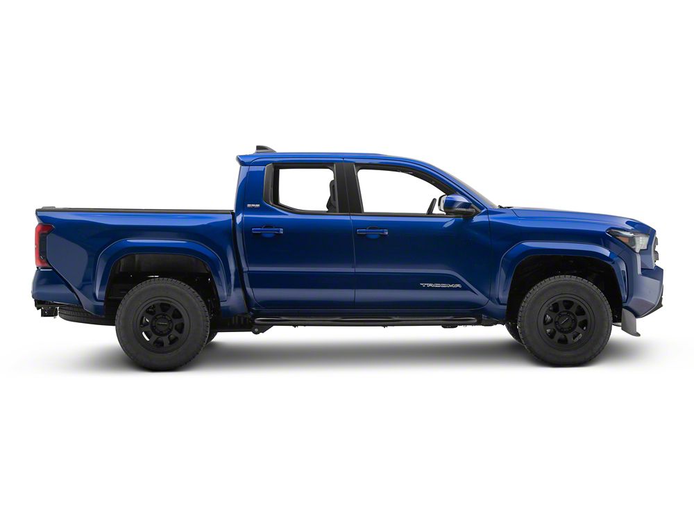 RedRock 3-Inch Side Step Bars; Black (24-25 Tacoma Double Cab)