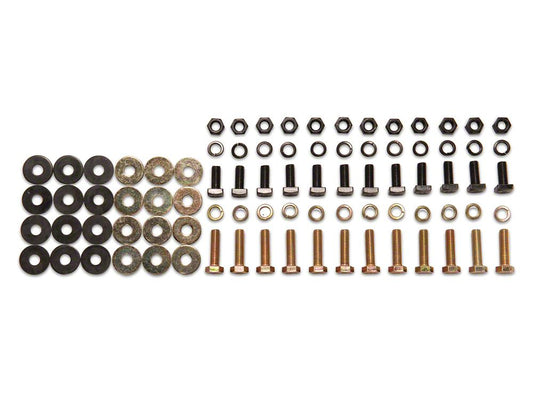 RedRock Replacement Side Step Bar Hardware Kit for TT1058 Only (05-23 Tacoma Double Cab)