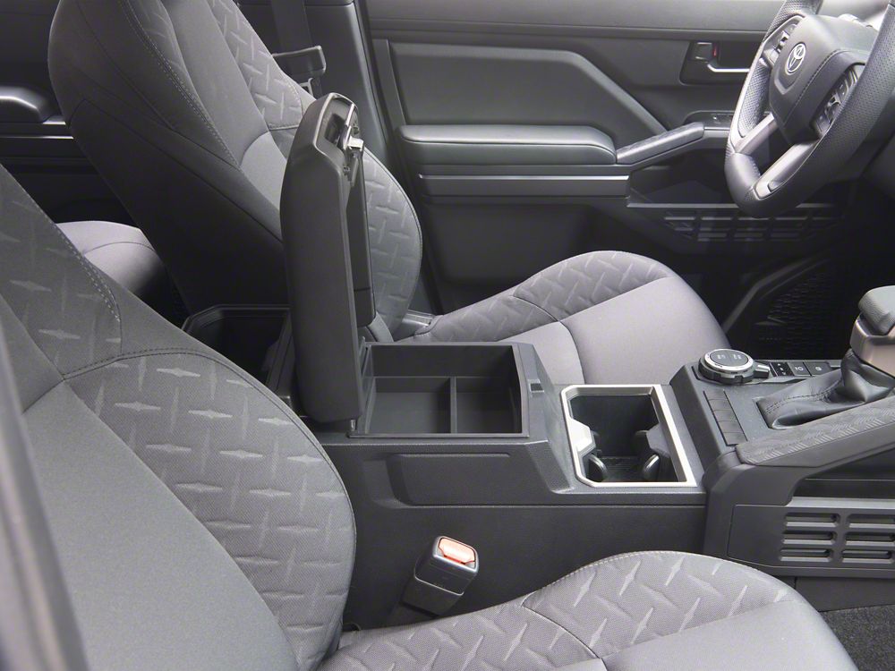 RedRock Armrest Storage Box; 3 Compartment (24-26 Tacoma)