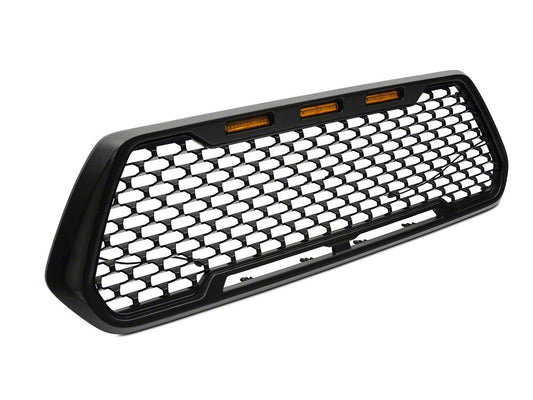 RedRock Baja Upper Replacement Grille with LED Lighting and DRL (16-18 Tacoma w/o Active Cruise)