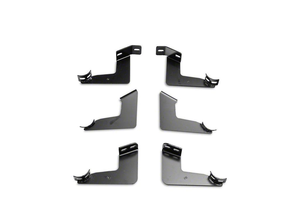 RedRock 3-Inch Side Step Bars; Black (07-21 Tundra Double Cab)