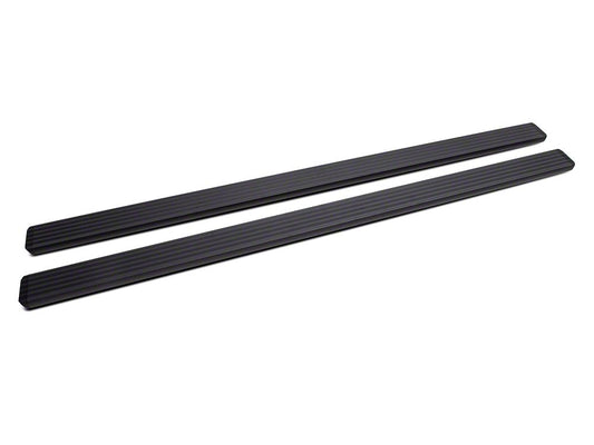 RedRock I4 Running Boards; Black (07-21 Tundra Double Cab)