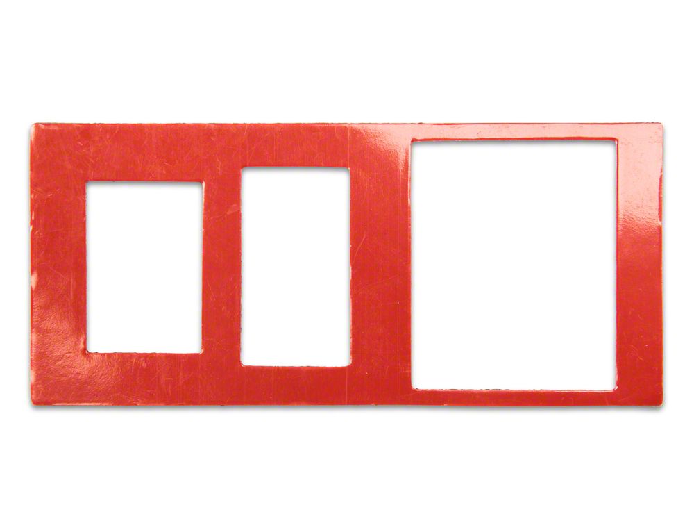 RedRock Headlight Switch Trim; Carbon Fiber (14-21 Tundra)