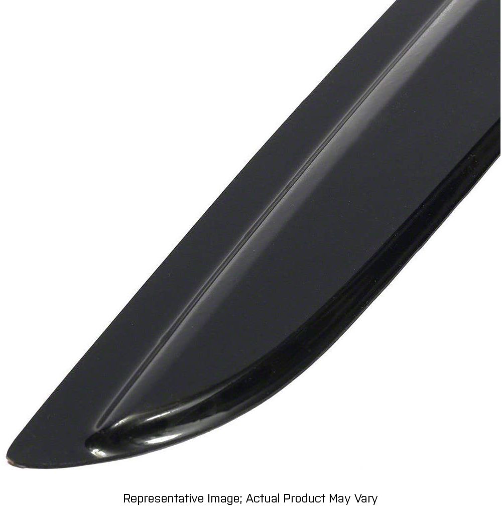 RedRock Window Deflectors; Front; Smoked (99-06 Sierra 1500 Regular Cab)