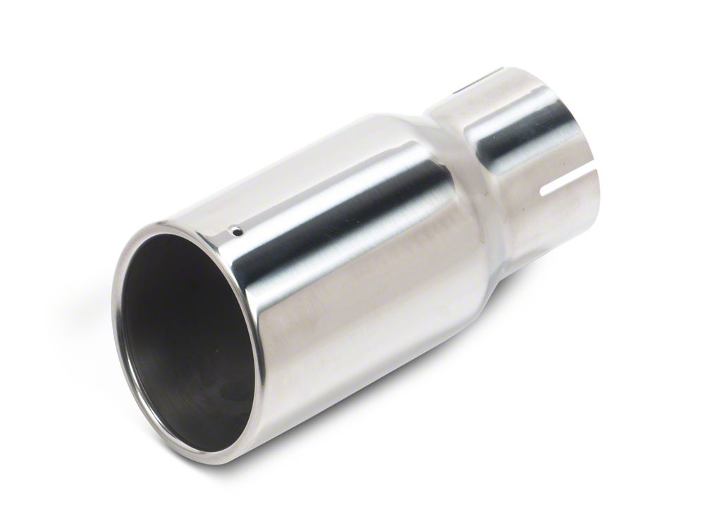RedRock Single Exhaust System with Polished Tip; Side Exit (09-21 5.7L Tundra)