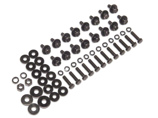 RedRock Replacement Side Step Bar Hardware Kit for TU1022 Only (07-21 Tundra Double Cab w/ 6-1/2-Foot Bed)