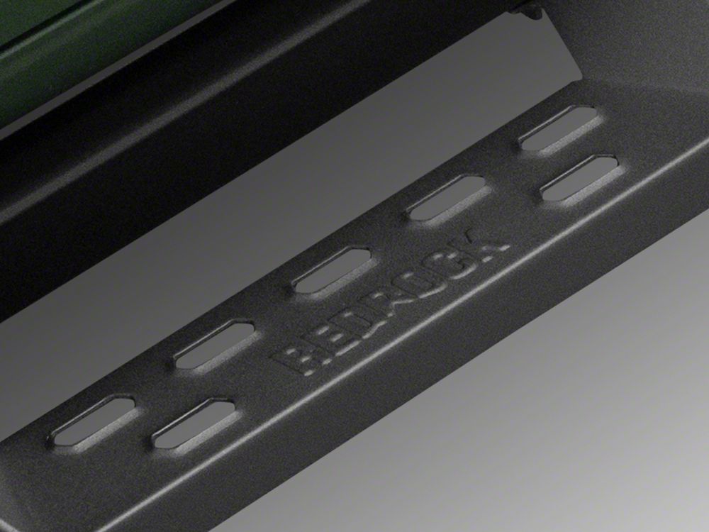 RedRock 4-Inch Drop TC1 Running Boards; Textured Black (22-25 Tundra CrewMax)
