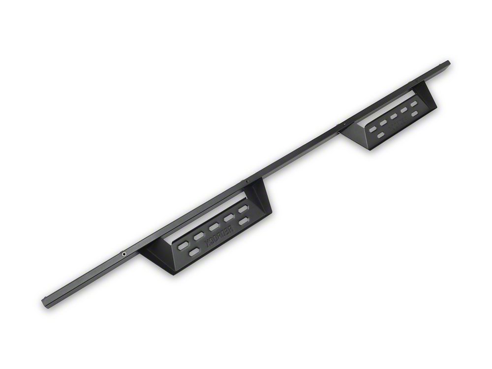 RedRock 4-Inch Drop TC1 Running Boards; Textured Black (22-25 Tundra CrewMax)