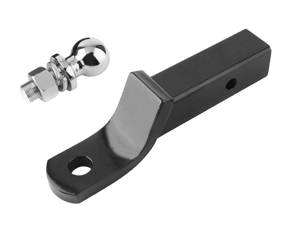RedRock 2-Inch Receiver Hitch Ball Mount with 2-Inch Ball; 2-Inch Drop (Universal; Some Adaptation May Be Required)
