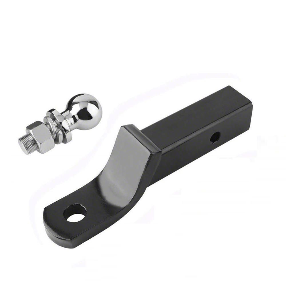 RedRock 2-Inch Receiver Hitch Ball Mount with 2-Inch Ball; 2-Inch Drop (Universal; Some Adaptation May Be Required)