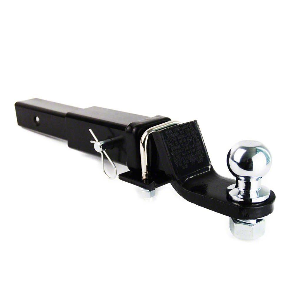 RedRock 2-Inch Receiver Hitch Ball Mount with 2-Inch Ball; 2-Inch Drop (Universal; Some Adaptation May Be Required)