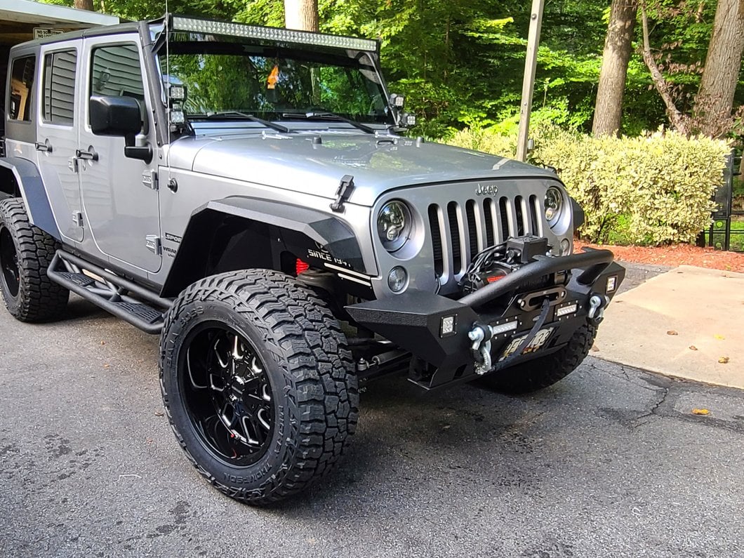 RedRock Off-Road Flat Fender Flares (07-18 Jeep Wrangler JK)