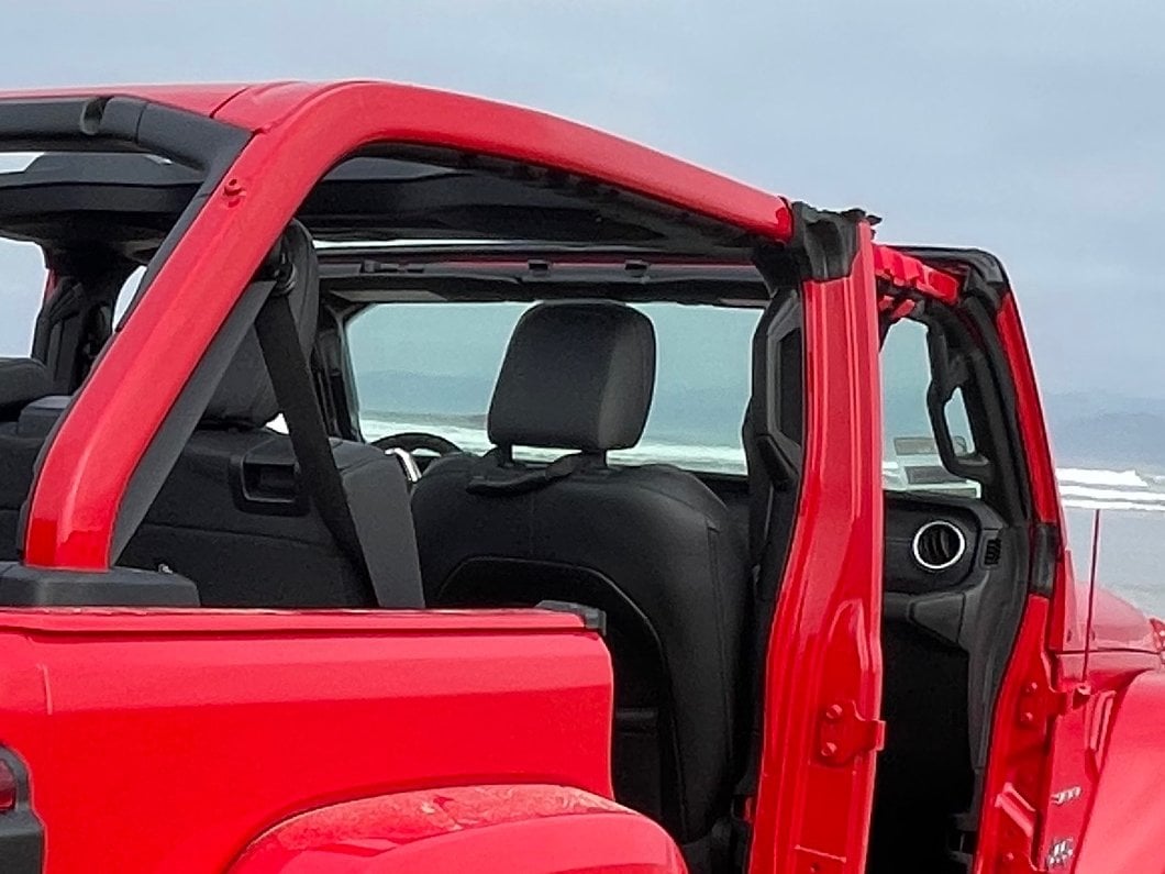 RedRock Rear Seat Grab Handles (07-25 Jeep Wrangler JK & JL 4-Door)