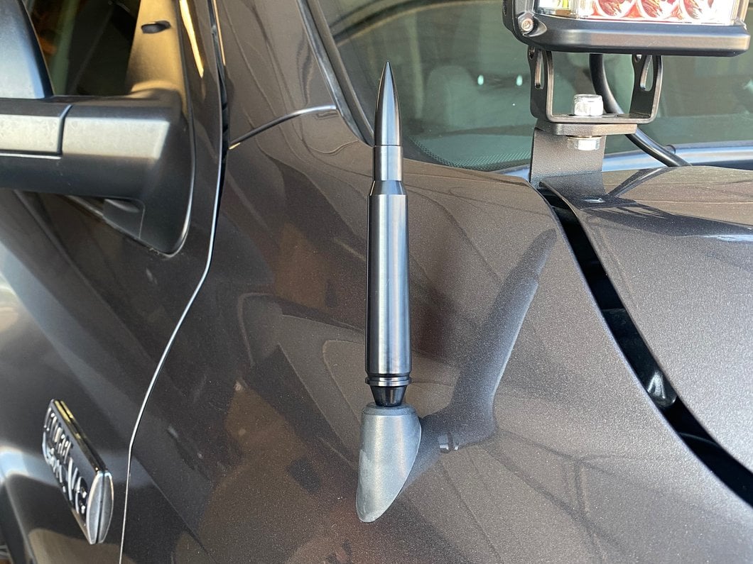 RedRock Billet Aluminum Bullet Style Antenna (14-21 Tundra)