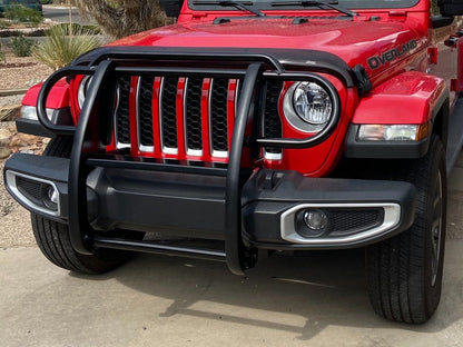 RedRock Grille Guard; Gloss Black (20-25 Jeep Gladiator JT)