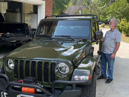 RedRock Rock Crawler Full Width Winch Front Bumper (20-25 Jeep Gladiator JT)
