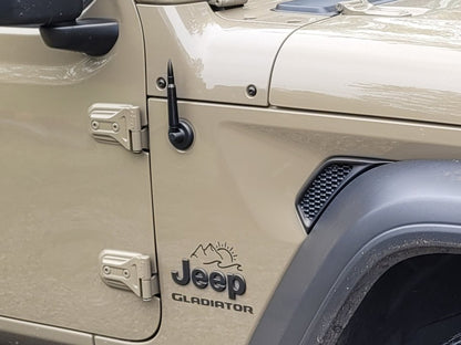 RedRock Billet Aluminum Bullet Style Antenna (20-23 Jeep Gladiator JT)