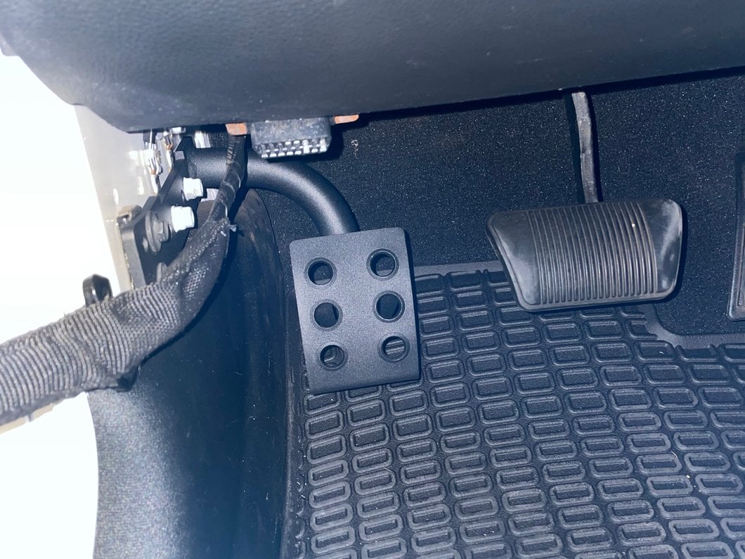 RedRock Steel Dead Pedal (07-18 Jeep Wrangler JK)