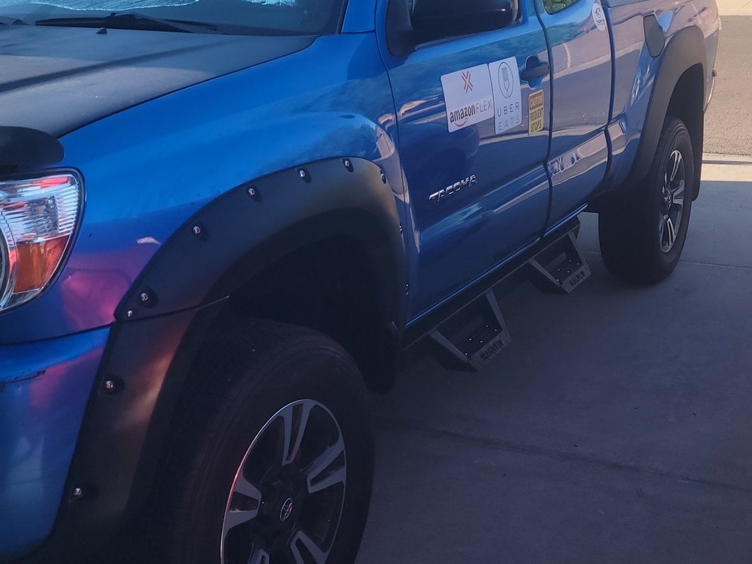 RedRock Pocket Style Fender Flares (05-10 Tacoma w/ 6-Foot Bed)