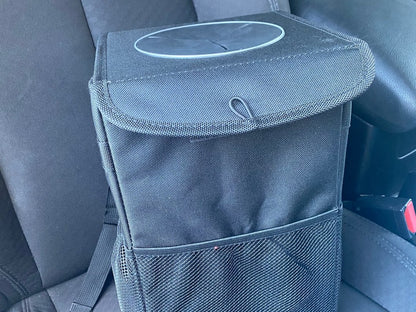 RedRock Headrest Mounted Trash Can with Storage Pockets (07-25 Jeep Wrangler JK & JL)