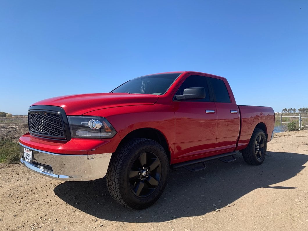 RedRock Baja Upper Replacement Grille; Gloss Black (09-12 RAM 1500)