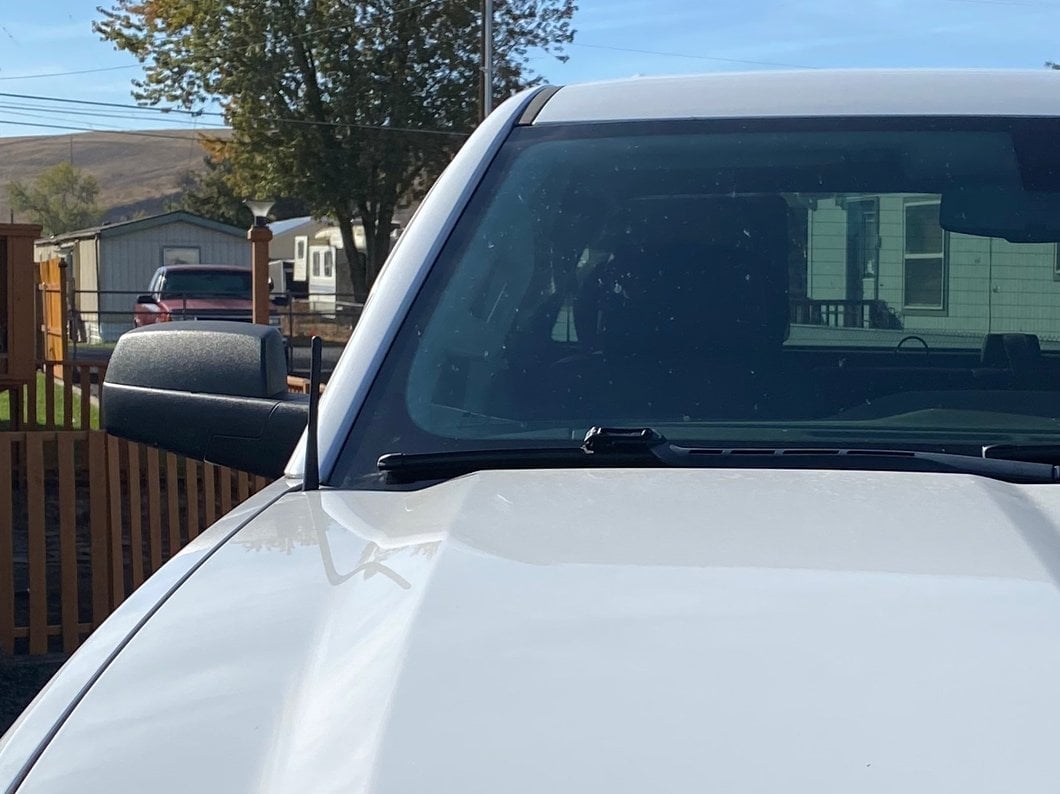 RedRock Off-Road Black Antenna; 6.50-Inch (99-18 Silverado 1500)